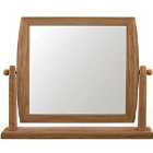 Premier Housewares Wooden Frame Swivel Table Mirror
