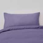Non Iron Plain Dye Kingsize Pillowcase Pair