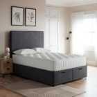 Everyday End Opening Ottoman Bed Frame, Woven Fabric