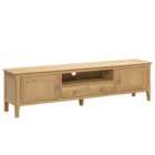 Cotswold Extra Wide TV Unit for TVs up to 80"