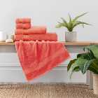 Coral Egyptian Cotton Towel