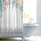 Tropique Green Shower Curtain