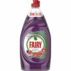 Fairy Platinum Quickwash Wild Berry Washing Up Liquid 820ml