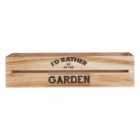 Maison Planter and Herb Crate, Rustic / Natural, I'd Rather Be In The Garden