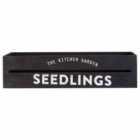 Maison Planter and Herb Crate, Seedlings, Black