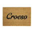 Croeso Latex Coir Doormat 40x60cm