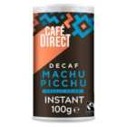 Cafedirect Fairtrade Decaf Machu Picchu Instant Coffee 100g