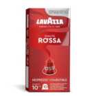 Lavazza Qualita Rossa Aluminium Nespresso Compatible Capsules 10 per pack