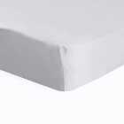 Dorma 500 Thread Count 100% Cotton Sateen Plain Fitted Sheet