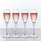 Set of 4 Champagne Flute Glasses