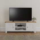 Bromley White Wide TV Unit for TVs up to 55"