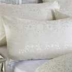 Crochet Jacquard Cream Standard Pillowcase