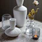 Crossland Grove Genoa Vase 220X220X230Mm Cream