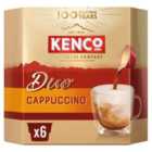 Kenco Duo Cappuccino Instant Coffee 6 per pack