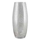 Silver Glass Vase