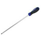 Faithfull - Soft Grip Screwdriver Flared Slotted Tip 10.0 x 250mm