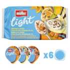 Muller Light Fat Free Yoghurt with Chocolate Sprinkles 6 x 140g
