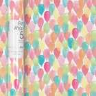 Balloons Gift Wrap Roll 5m