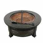 Kingfisher Luxury Round Garden Fire Pit