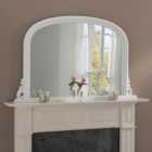 Yearn Decorative Arched Overmantel Wall Mirror