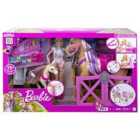 Barbie Groom 'n Care Playset With Doll And Horse Toys
