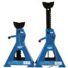 Draper Pair of Pneumatic Rise Ratcheting Axle Stands (3 tonne)