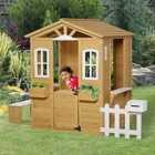 Outsunny Kids Wooden Outdoor Playhouse