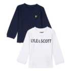 Lyle and Scott - 2 Pack Long Sleeve T Shirt Baby Boys
