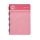 Nu Cloud Pastel A5 Pink Wiro Notebook - 110 pgs