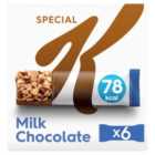 Kellogg's Special K Milk Chocolate Cereal Bars 6 x 20g