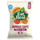 Eat Real Tomato & Basil Hummus Chips Single Bag 25g