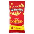 Butterkist Crunchy Toffee Popcorn 6 per pack