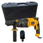 JCB RH1050 1050W 240 SDS + 3 Mode Rotary Hammer Drill + Quick Change Chuck +Case