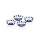 Rozi Set Of 4 Bloom Collection Bowls