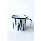 Rozi Stripe Collection Enamel Mug