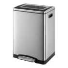 Black + Decker 40L Soft Close Recycling Pedal Bin (Now Stocked in)