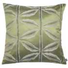 Prestigious Textiles Palm Polyester Filled Cushion Polyester Cotton Olive