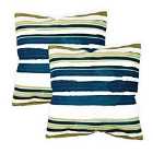 Streetwize 4pk Painted Stripe Scatter Cushions