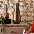 Luxe Traveller Bronze Metal Vase