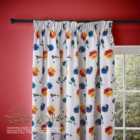 Harry Potter White Thermal Blackout Pencil Pleat Curtains