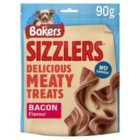 Bakers Sizzlers Dog Treat Bacon 90g