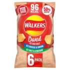 Walkers Baked Variety Multipack Snacks Crisps 6 x 22g