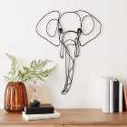 Elephant Wire Wall Art