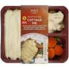 M&S Cottage Pie with Cauliflower Cheese, Carrots & Peas 440g