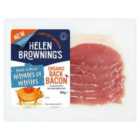 Helen Browning's Unsmoked Organic Back Bacon No Added Nitrates 184g