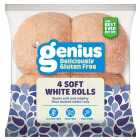 Genius Gluten Free White Rolls 4 per pack
