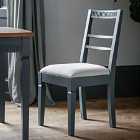 Crossland Grove Bacton Dining Chair Storm (Set of 2) Blue 435X542X910mm