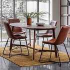 Crossland Grove Valencia Oval Dining Table Walnut 1800X1000X760mm