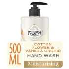 Imperial Leather Antibacterial Hand Wash Cotton Flower & Vanilla 500ml