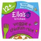 Ella's Kitchen Vegetable Chicken Rice Toddler Tray Meal 12+ Months 200g